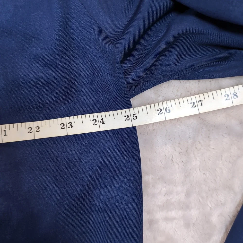 Peter Millar Verge Windowpane‎ 1/4-Zip Pullover Mens XL Navy Blue Golf Athletic